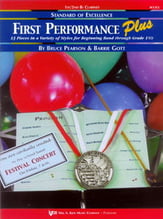 Standard of Excellence First Performance Plus Flute band method book cover